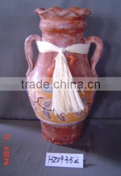 Hand Crafts Clay Ceramic Vase/hight and Bigger Caly Vase