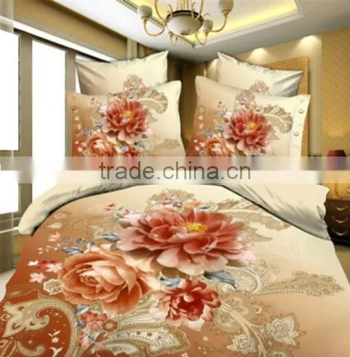 Digital Printing Bed Skirt,European Cotton Bed Skirt,home Use British Style Cotton Bed Skirt photo-2
