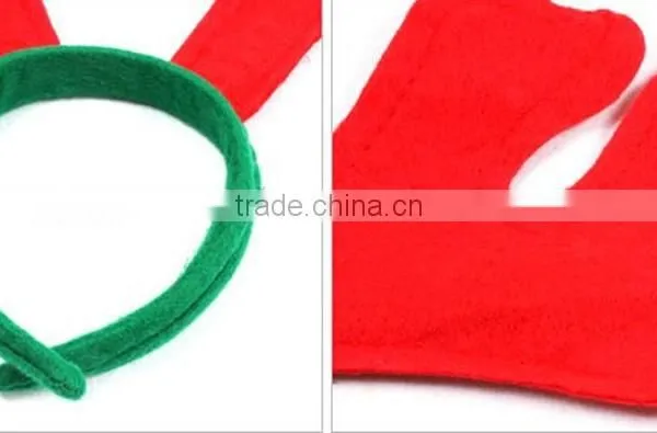 HFR-T311 Kids Reindeer Antlers Cheap Basic Plastic Christmas Reindeer Antlers photo-2