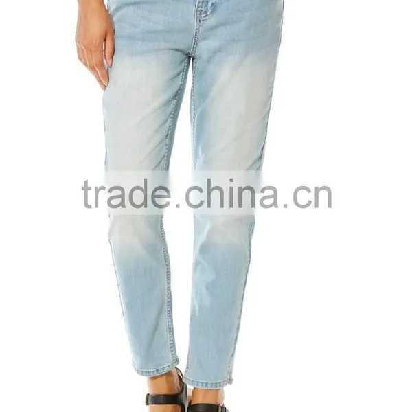Wholesale Latest New Model Design Fashion Women Jeans Denim Jeans Pant photo-3