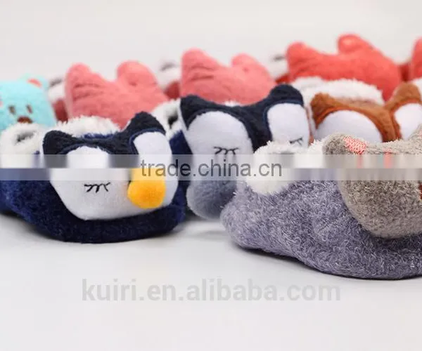 New Design Coral Fleece Cute Cartoon Baby Socks Soft Animal Pattern Boys Girls Floor Baby Socks photo-5