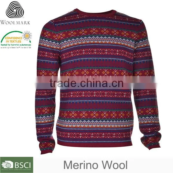 Men Printed Sweater 2017 Superior, Cost-effective Cotton Sweater Factory photo-3