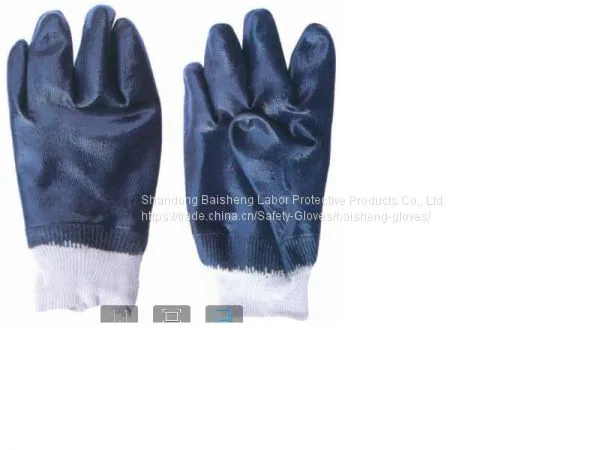 Cotton Jersey Glove With Fully Nitrile Coated