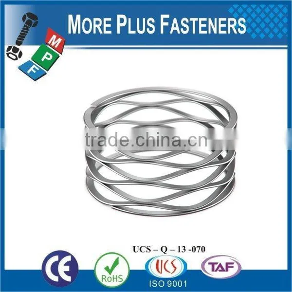 Made in Taiwan High Quality Stainless Steel Waves Spring Beryllium Coppers Wave Spring Washers Wave Spring Lock Washers photo-4
