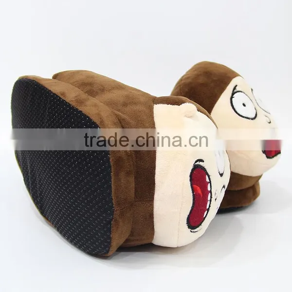 Rick And Morty Anime Cartoon Lovely Plush Soft Indoors Slipper 28cm photo-6