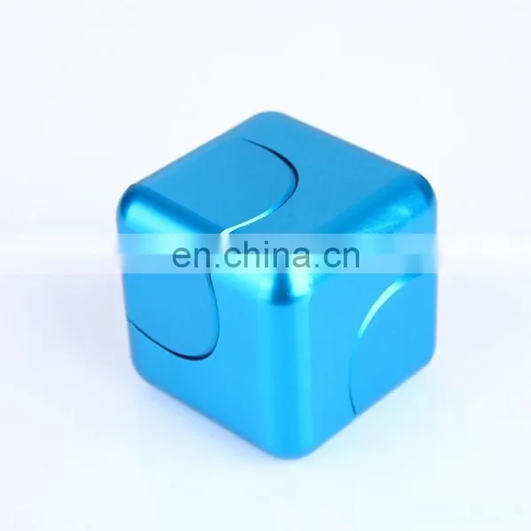 Pcc Team Square Spinner Cube Fidget Toy EDC Fidgets Cube Spinner For Autism and ADHD Increase Focus Square Magic Hand Spinner photo-6