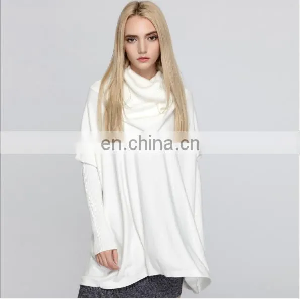 Hot New Retail Products Women Wear High Necked Sweater Made in China photo-4