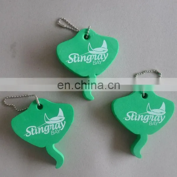 China Manufacture eva foam keychain/eva floating keychains/eva keychain
