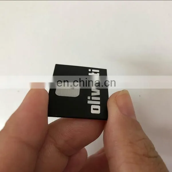 Customized 3D Metal Black Audio System Logos photo-3