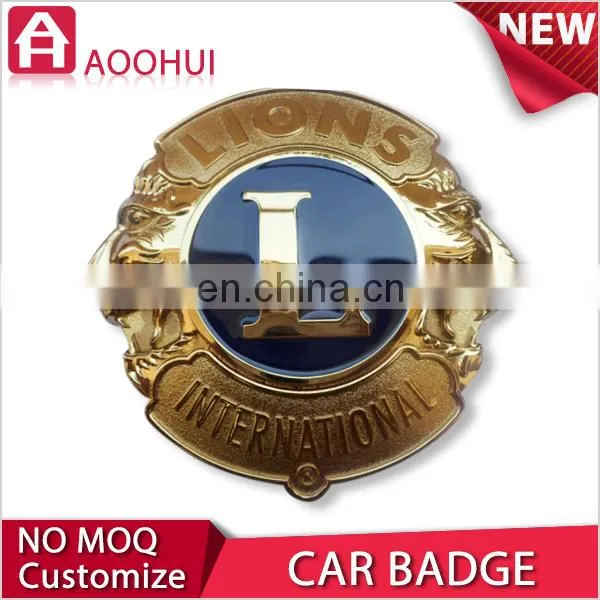 High quality factory price wholesale custom plastic emblem logo