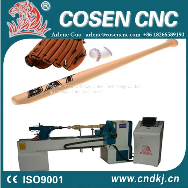 CNC Wood Turning Lathe Machine for Wood Baseball Bat photo-2