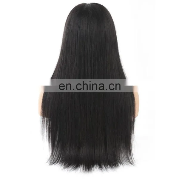 Brazilian Human Hair Lace Front Wigs With Bangs photo-4