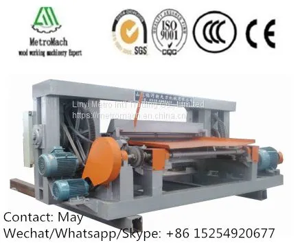 CNC 8ft Wood Veneer Spindle Rotary Peeling Machine photo-2