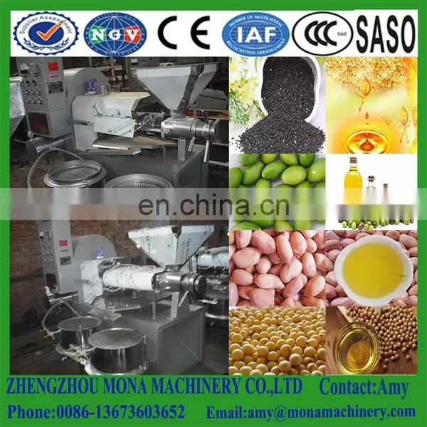 Olives Mustard/soybean/rapeseed/sunflower Seed Automatic Feeding Oil Expeller photo-6