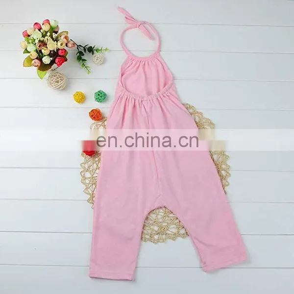 Kid Jumpsuits Piece Pants Clothing Franterd Baby Girls Straps Rompers photo-3
