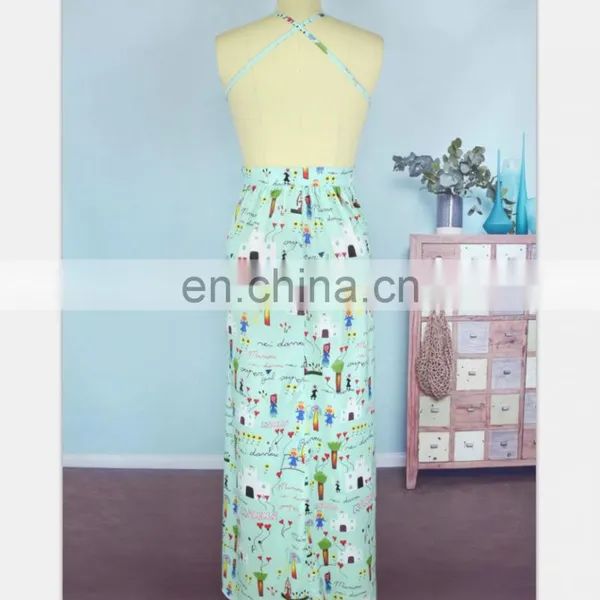 2019 Women Sexy Dresses Backless Designed Party Dance Mommy and me Summer Maxi Dresses (this Link for Girls,1-12years) photo-3