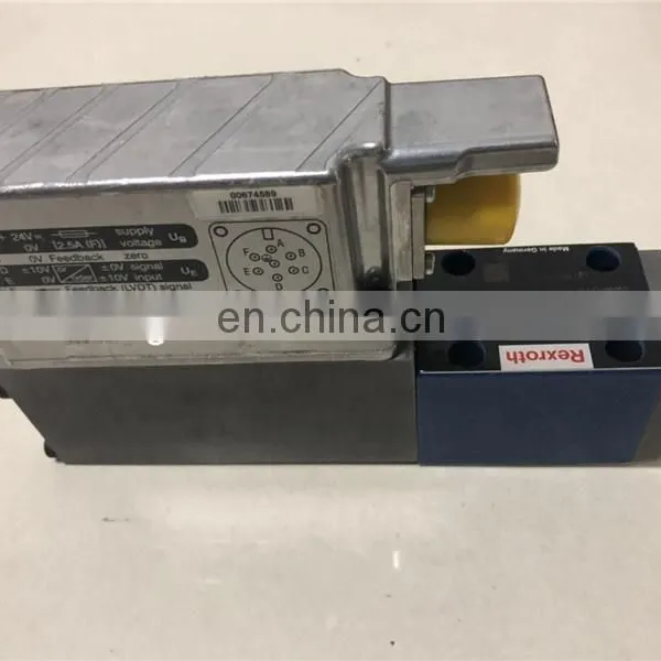 Rexroth Oil Pressure Valve Input 10V 24V 0811404602 4WRPHE6C3B24L-20-G24K0-A1M photo-2