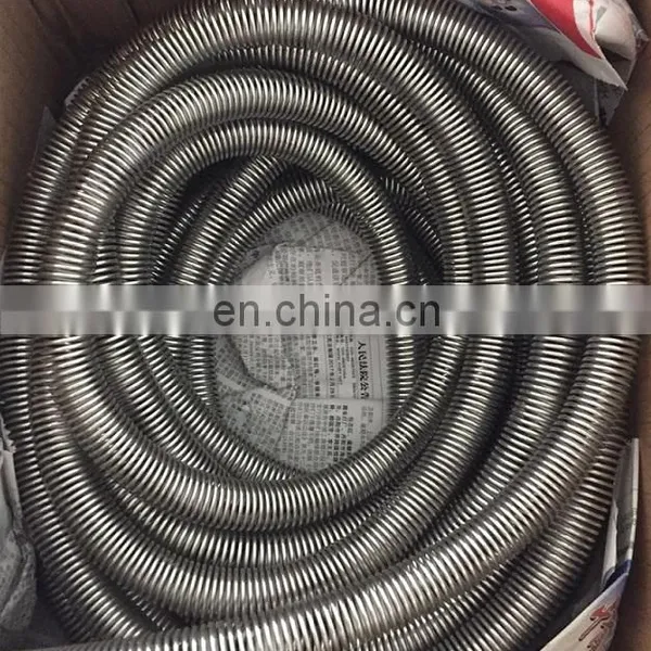 INOX 304 Stainless Steel Spiral Spring Pipe photo-5