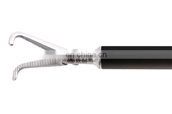 Laparoscopic Instruments Set With Two Partition 10mm Handle Forceps Scissors and Grasping Forceps photo-4