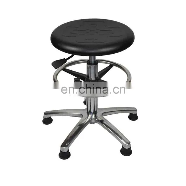 School Computer Lab Furniture Used Adjustable PU Lab Chair Esd Chairs Stools photo-2