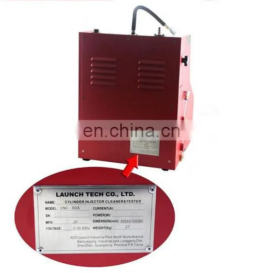 New Launch Machine Launch Cnc 601a Injector Cleaner Tester CNC602A photo-5