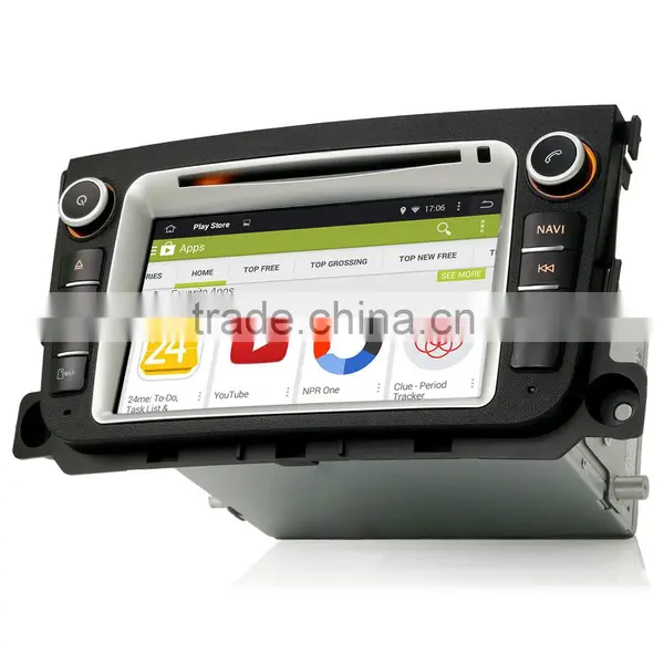Erisin ES2506B Android 4.4.4 2 Din 7 Inch Touch Screen Car DVD Player for Mercedes Smart photo-6