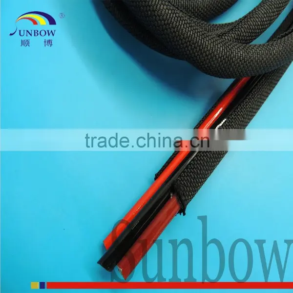 High Temperature Resistant Flame Retardant Self Closing Cable Protective Sleeve photo-4