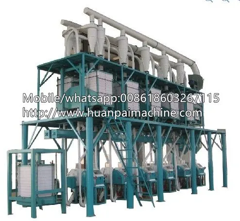 Commercial Fully Automatic Food Wheat Maize Grain Corn Mill Machine Grinder Grinding Milling Crushing Machine photo-2