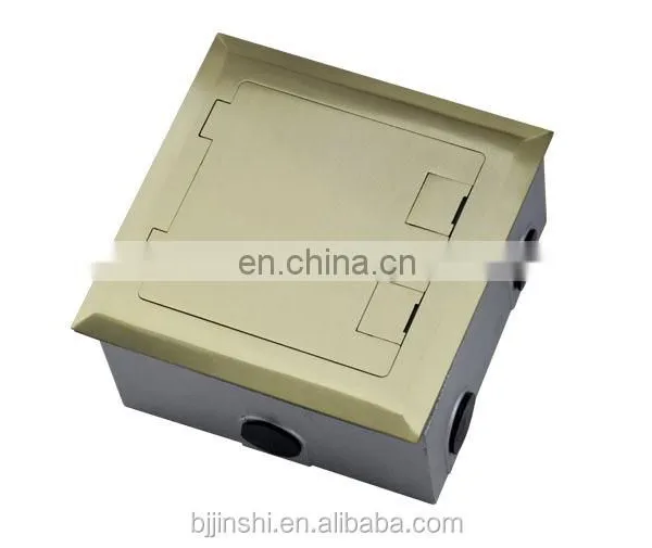 Power And Data Recessed Network Floor Socket , Electrical Outlets Floor Box photo-2