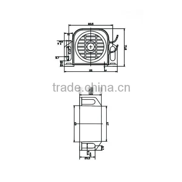 Factory High Sound Siren for Car Reversing Easy Click on Installation photo-6