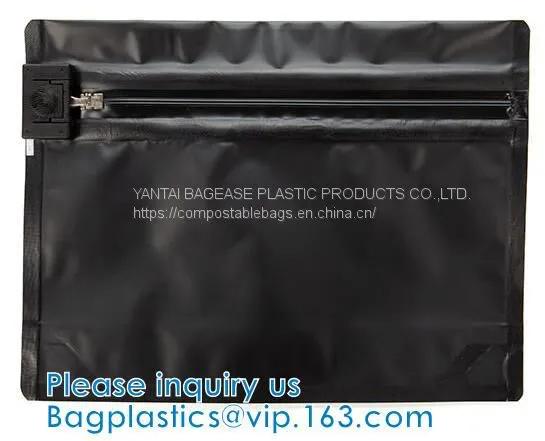 Slider Tobacco Bags, Zipper Cigar Pouches, Fine Tobacco, Slider Top Closure Polyethylene Bags photo-4