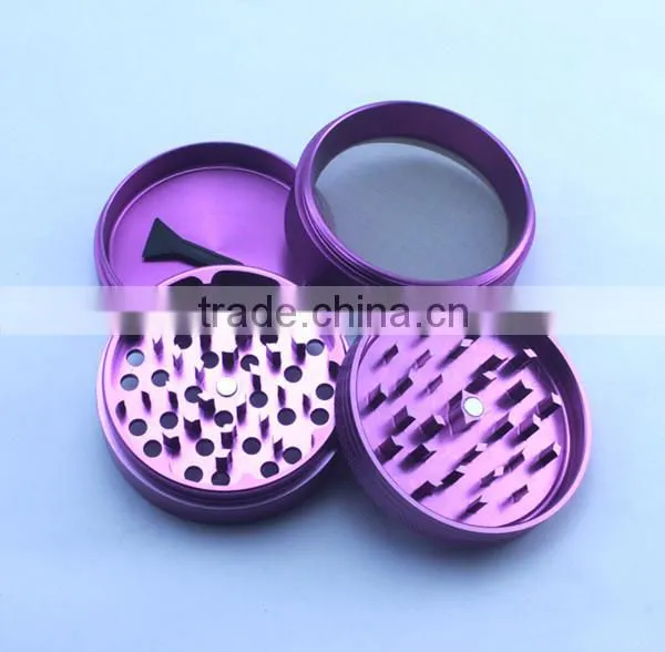 China Wholesale 4 Parts 2.5inch Tobacco Herb Grinder