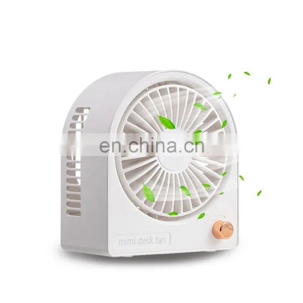 2021 Portable Desktop Mini Fan Usb Rechargeable Battery Table Pocket Small Air Cooling Fan for Summer Gift