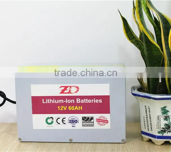 12V 60AH Lithium Ion Battery System For Home Solar Power photo-2