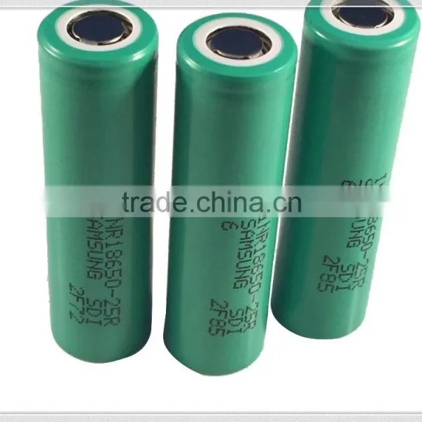 Samsung 25R 2500mah Li-ion Rechargeable 18650 Battery for Self Balancing Scooter photo-5