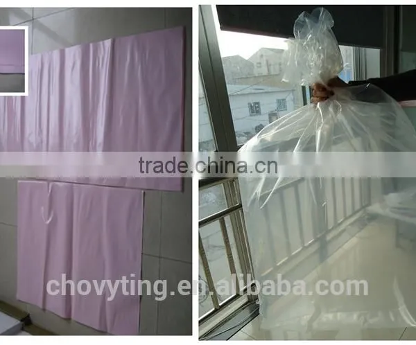 Big Thick Heavy Plastic PE Bag Fly Cutting Bags Machine photo-4