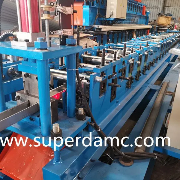 Automatic Steel Rail Station Construction Customized Mounting Channel With Hole Manufacture Machine photo-3