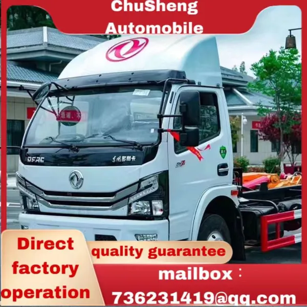 Hook Arm Garbage Truck