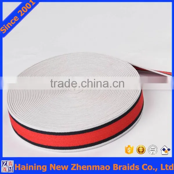 Polyester Striped Elastic Ribbon Bands Wholesale photo-2