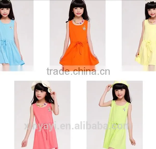 China Supplier New Style Child Dress / Wholesale Children's Boutique Cloth /baby Clothes photo-5