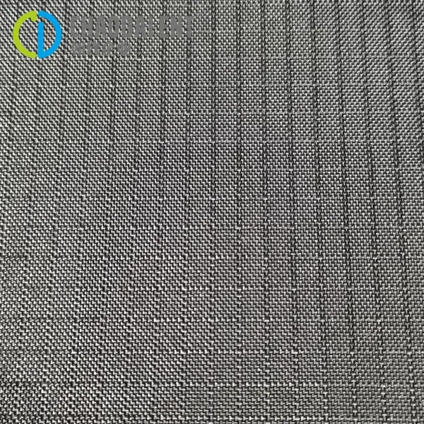 Eco-friendly 210D 100%RPET Recycled Polyester PU Coated Five-pointed Grid Oxford Fabric for Bag Luggage Tent photo-5