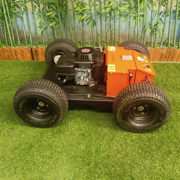 Remote Slope Mower, China Radio Control Lawn Mower Price, Remote Control Steep Slope Mower for Sale