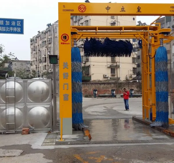 Channel Type Three Brush Car Washing Machine photo-4