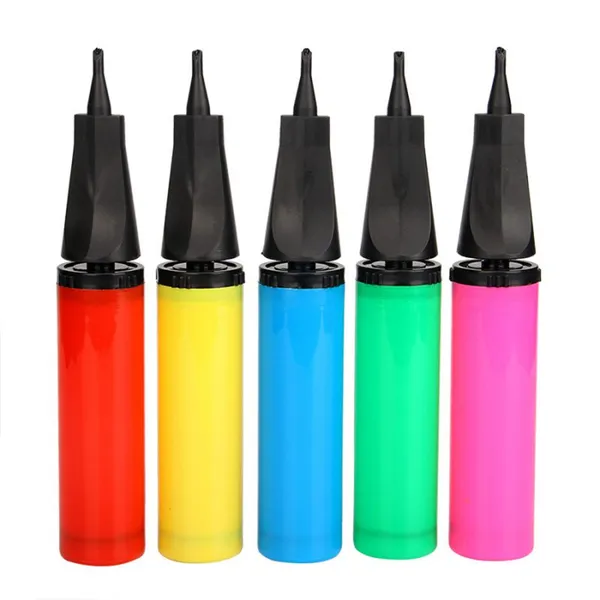 New Style Mini Air Inflator Portable Macaron Original Plastic Balloons Hand Pump for Latex Foil Balloon photo-4