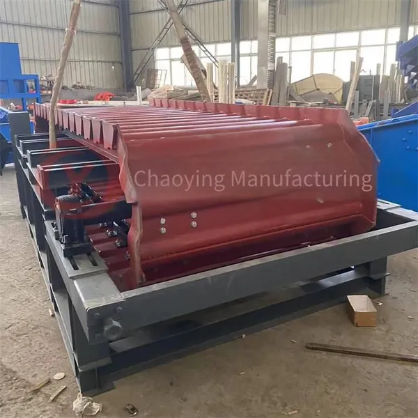 Limestone Apron Conveyor Blg-1040 Chain Plate Feeder River Pebble Plate Feeder photo-3