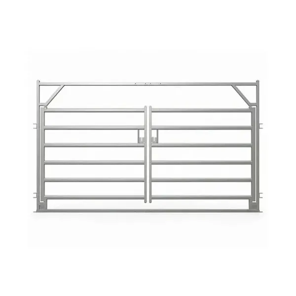 Australia Cheap Cattle Farm Fence Galvanized Iron Rails Welded Cow Portable Cattle Yards Panels photo-2