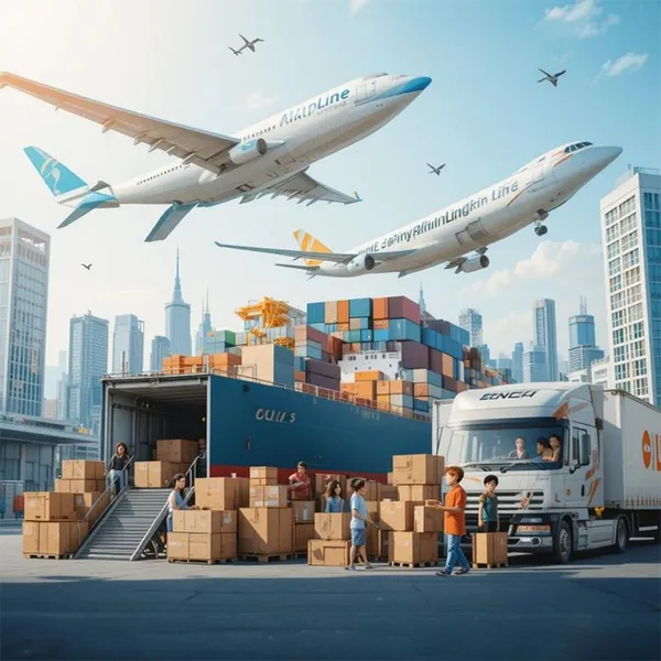 Global Door-to-Door Shipping: Reliable Air/Sea Freight for High-Value Goods