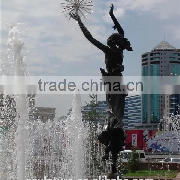 2016 New Large Outdoor Bronze Lady Sculpture Modern Figure Vivid Sculpture photo-6