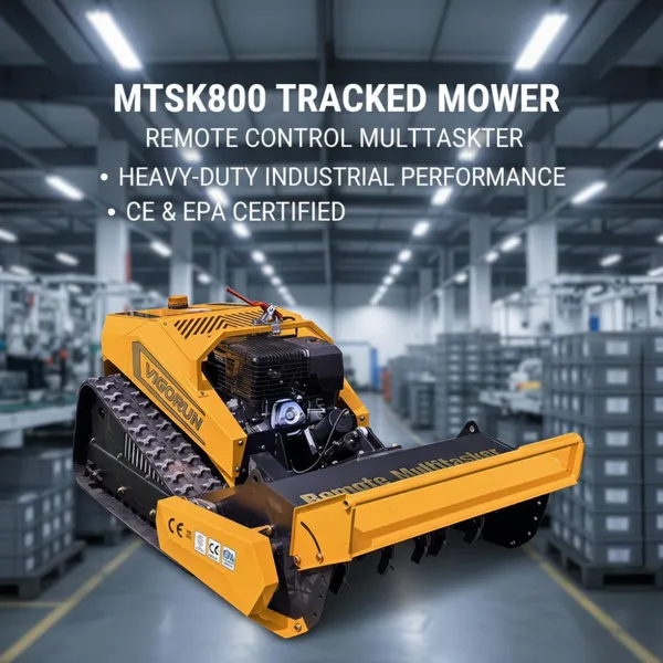 MTSK800 Vigorun 800 мм гусеничный сервоприводной бензиновый флейковый косилка с высоким крутящим моментом