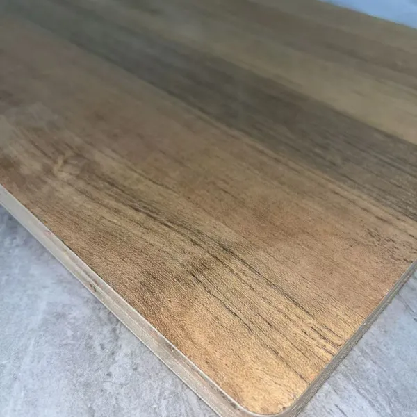 Vintage Golden Walnut Melamine Faced Plywood, Moisture‑Proof Furniture Plywood for Cabinet Doors & Interior Wall Panels photo-2